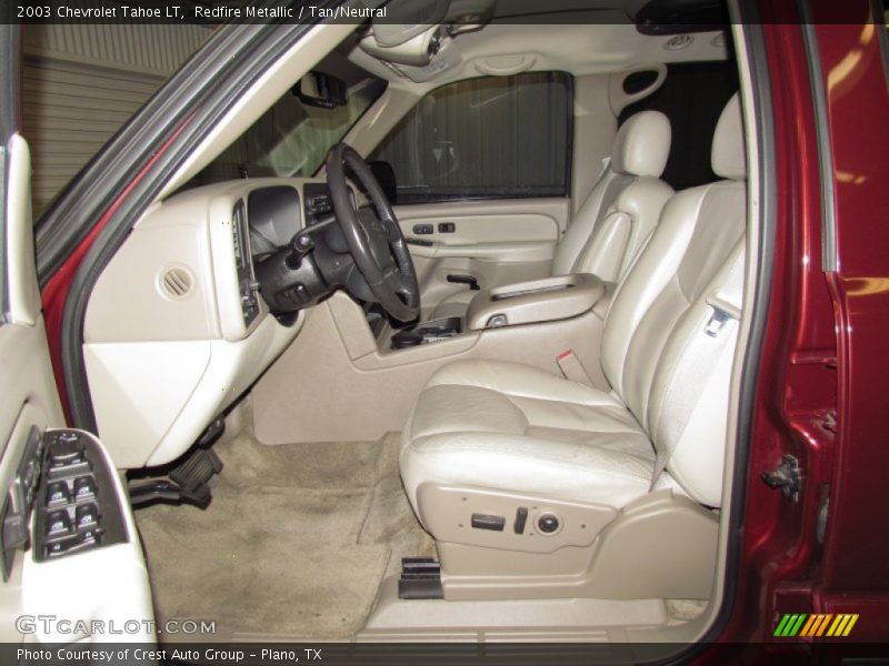 Redfire Metallic / Tan/Neutral 2003 Chevrolet Tahoe LT