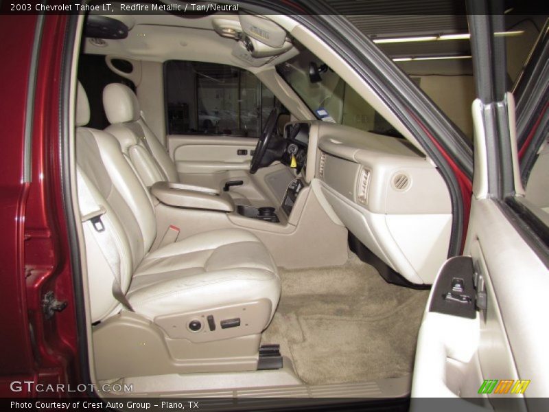 Redfire Metallic / Tan/Neutral 2003 Chevrolet Tahoe LT