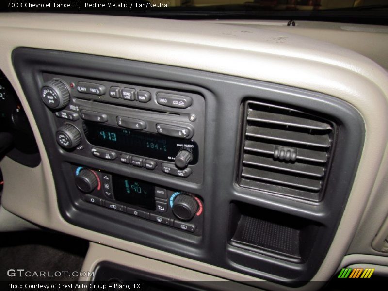 Redfire Metallic / Tan/Neutral 2003 Chevrolet Tahoe LT