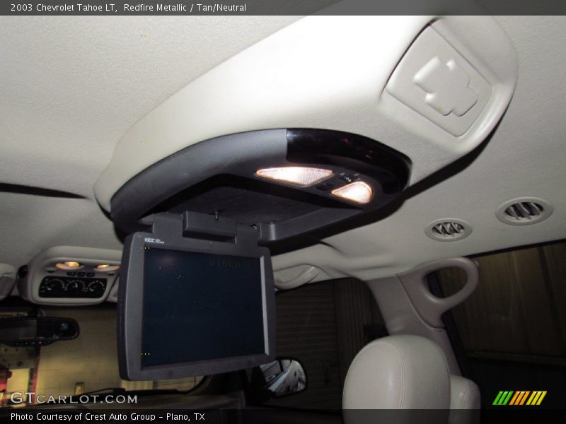 Redfire Metallic / Tan/Neutral 2003 Chevrolet Tahoe LT