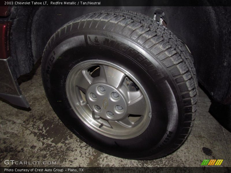 Redfire Metallic / Tan/Neutral 2003 Chevrolet Tahoe LT