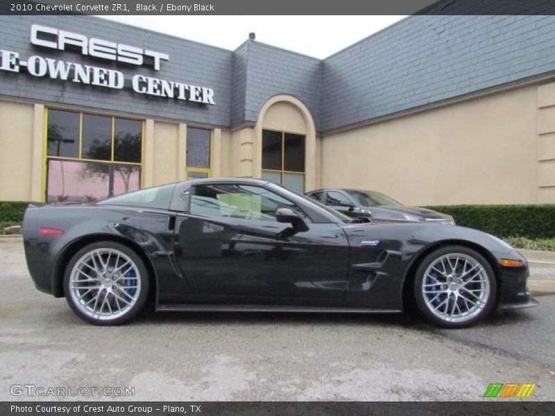 Black / Ebony Black 2010 Chevrolet Corvette ZR1