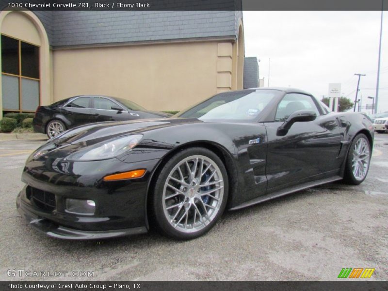 Front 3/4 View of 2010 Corvette ZR1