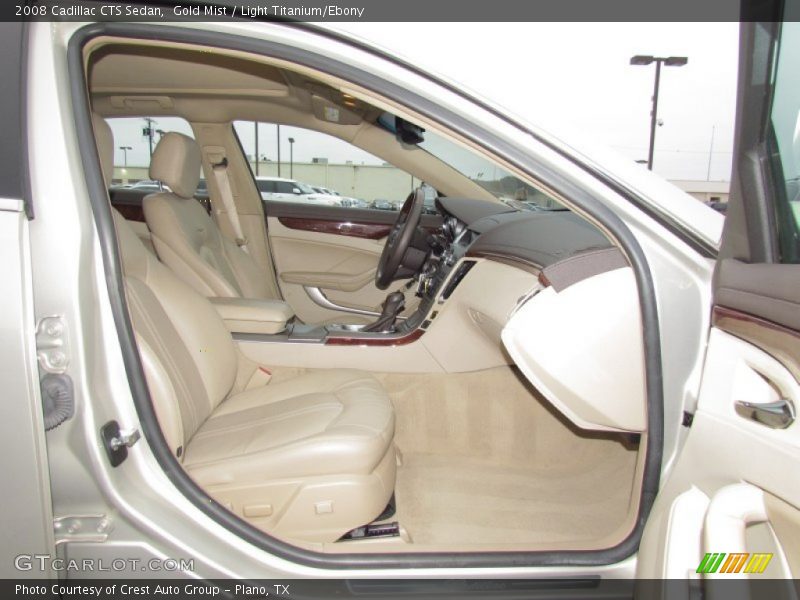 Gold Mist / Light Titanium/Ebony 2008 Cadillac CTS Sedan
