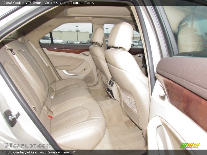Gold Mist / Light Titanium/Ebony 2008 Cadillac CTS Sedan