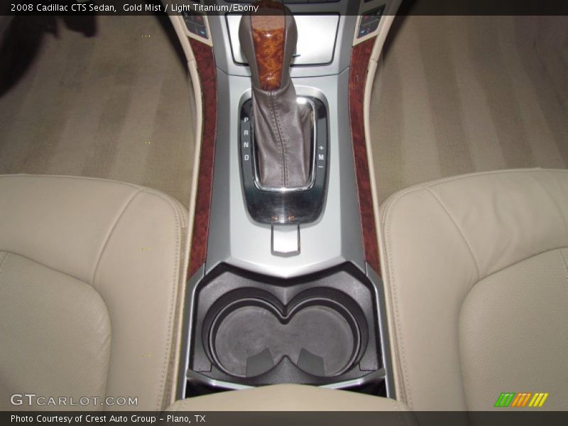 Gold Mist / Light Titanium/Ebony 2008 Cadillac CTS Sedan