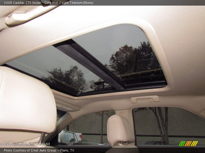 Gold Mist / Light Titanium/Ebony 2008 Cadillac CTS Sedan
