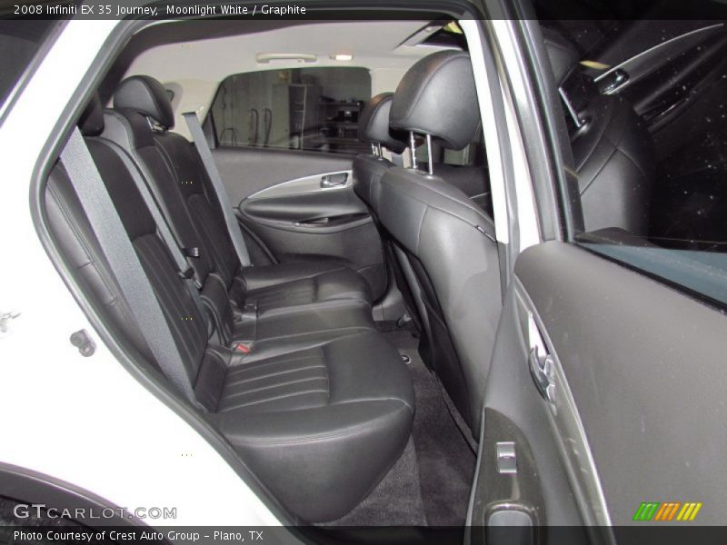 Moonlight White / Graphite 2008 Infiniti EX 35 Journey