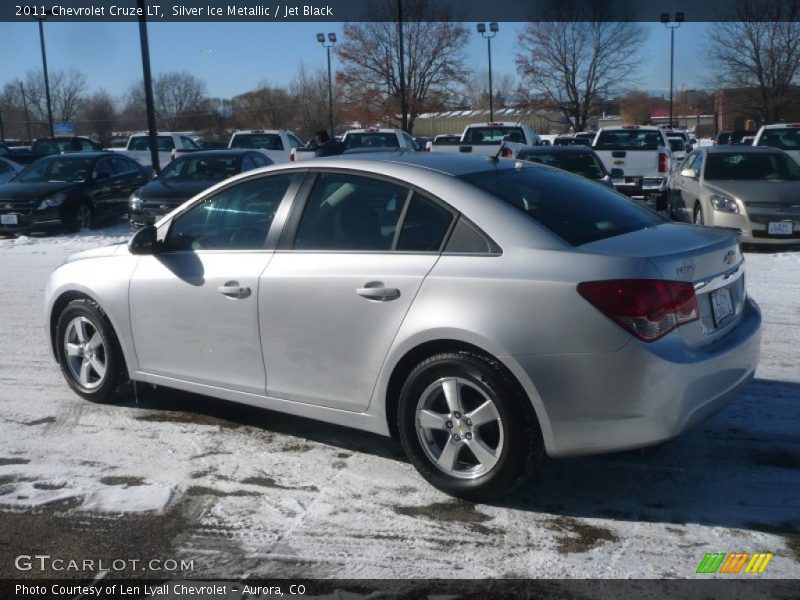 Silver Ice Metallic / Jet Black 2011 Chevrolet Cruze LT