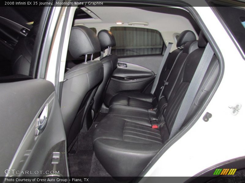 Moonlight White / Graphite 2008 Infiniti EX 35 Journey