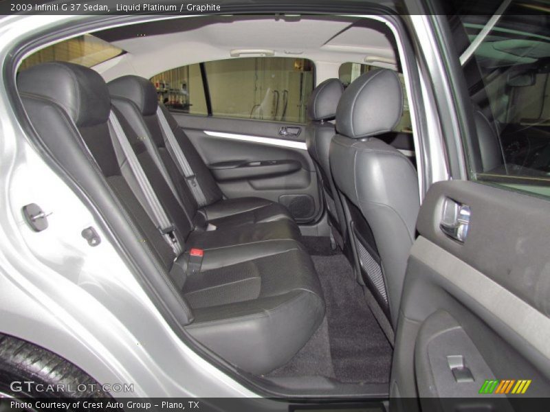 Liquid Platinum / Graphite 2009 Infiniti G 37 Sedan