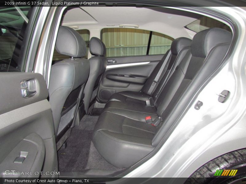 Liquid Platinum / Graphite 2009 Infiniti G 37 Sedan