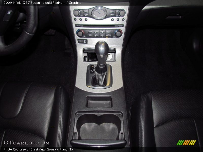 Liquid Platinum / Graphite 2009 Infiniti G 37 Sedan