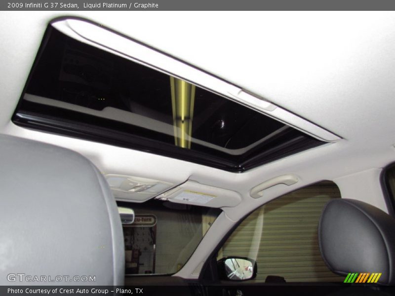 Liquid Platinum / Graphite 2009 Infiniti G 37 Sedan