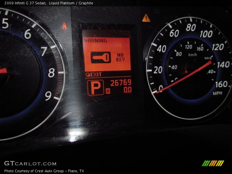 Liquid Platinum / Graphite 2009 Infiniti G 37 Sedan