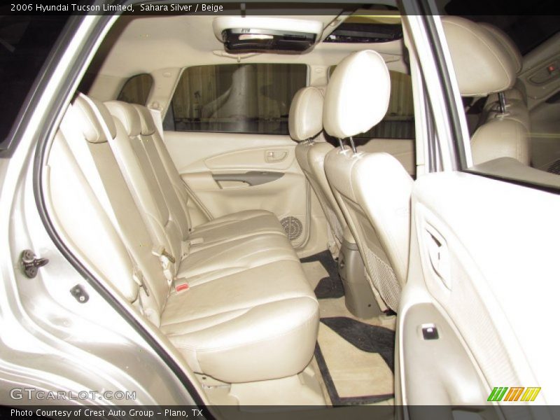 Sahara Silver / Beige 2006 Hyundai Tucson Limited