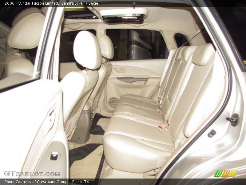 Sahara Silver / Beige 2006 Hyundai Tucson Limited