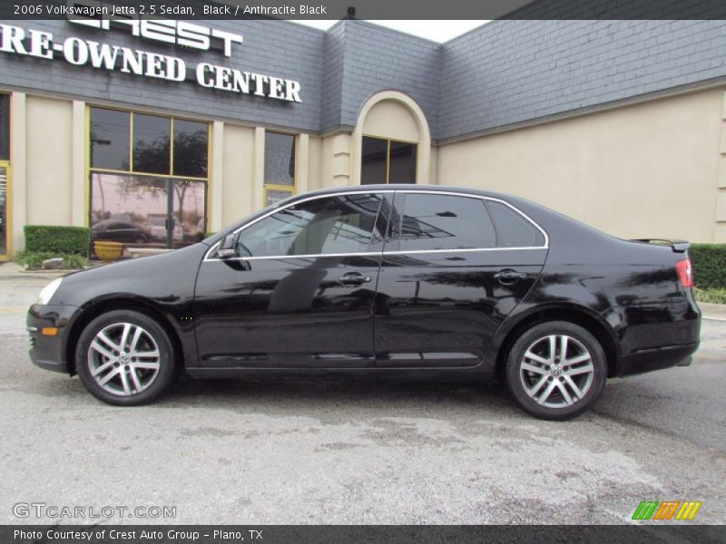 Black / Anthracite Black 2006 Volkswagen Jetta 2.5 Sedan