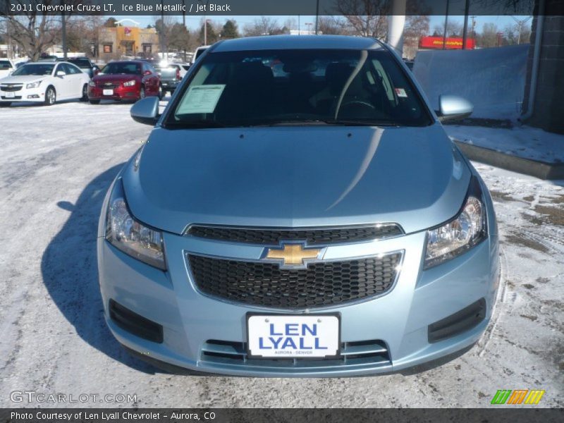 Ice Blue Metallic / Jet Black 2011 Chevrolet Cruze LT