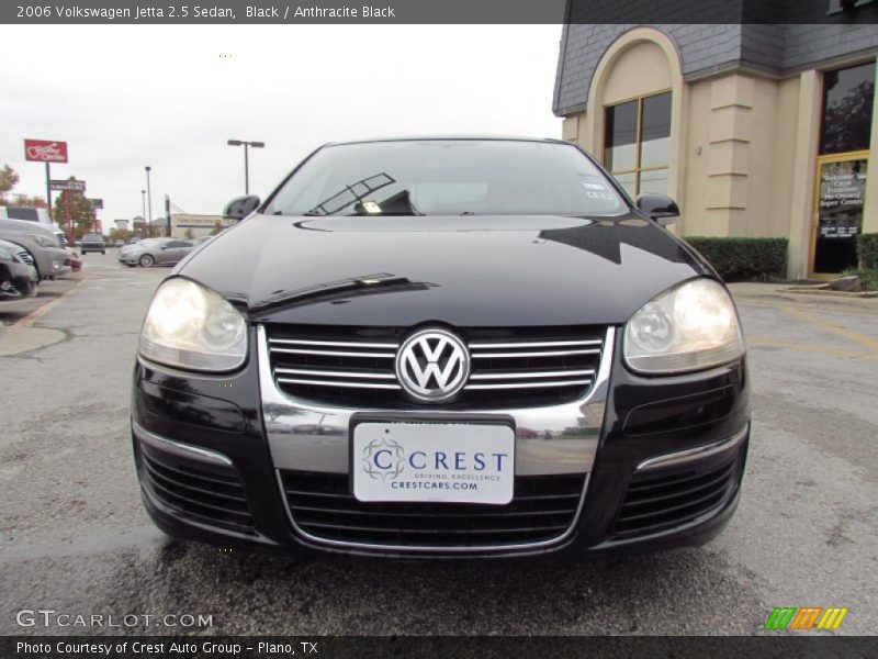 Black / Anthracite Black 2006 Volkswagen Jetta 2.5 Sedan