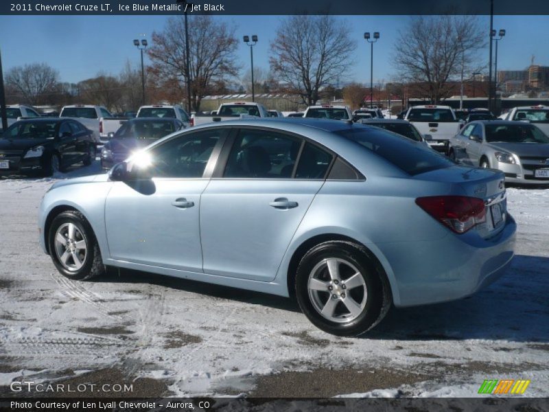 Ice Blue Metallic / Jet Black 2011 Chevrolet Cruze LT