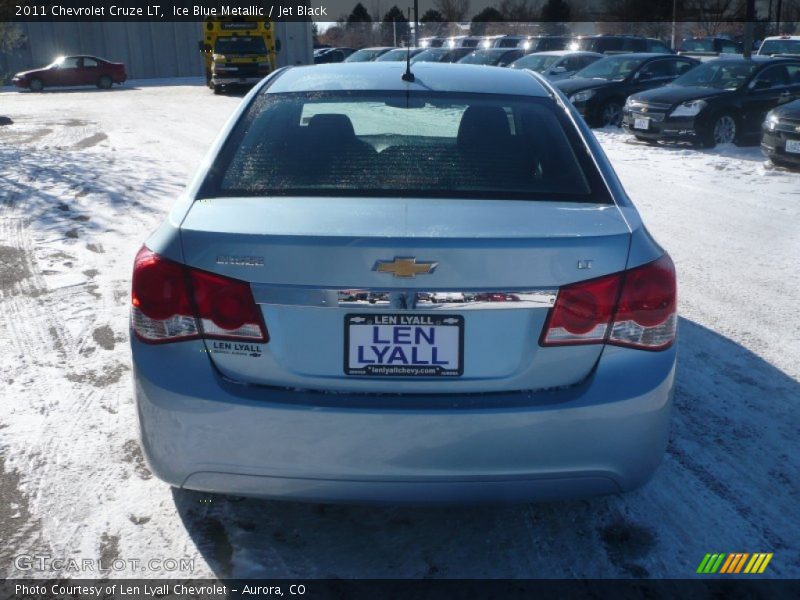 Ice Blue Metallic / Jet Black 2011 Chevrolet Cruze LT