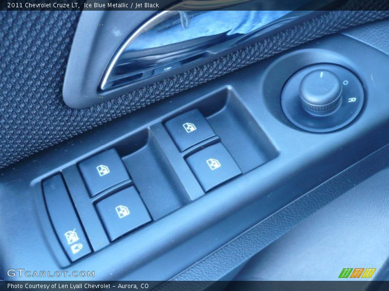 Ice Blue Metallic / Jet Black 2011 Chevrolet Cruze LT