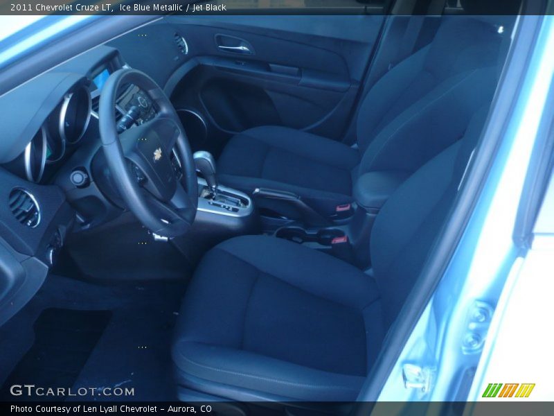 Ice Blue Metallic / Jet Black 2011 Chevrolet Cruze LT