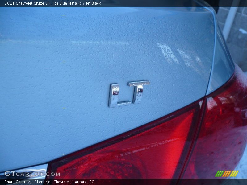Ice Blue Metallic / Jet Black 2011 Chevrolet Cruze LT