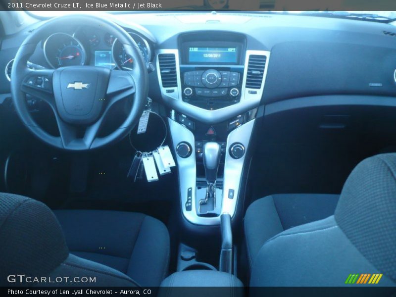 Ice Blue Metallic / Jet Black 2011 Chevrolet Cruze LT