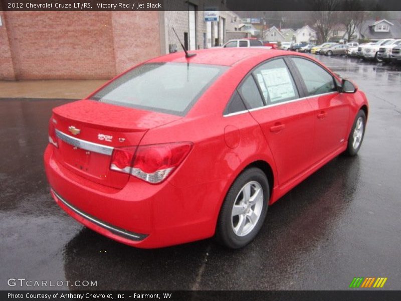Victory Red / Jet Black 2012 Chevrolet Cruze LT/RS