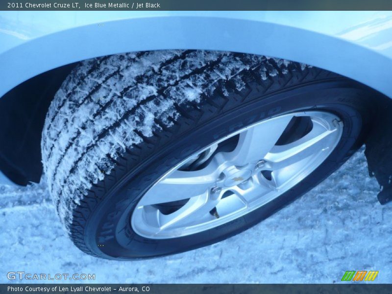 Ice Blue Metallic / Jet Black 2011 Chevrolet Cruze LT