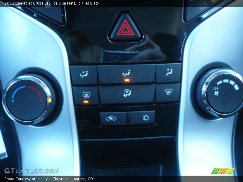 Ice Blue Metallic / Jet Black 2011 Chevrolet Cruze LT