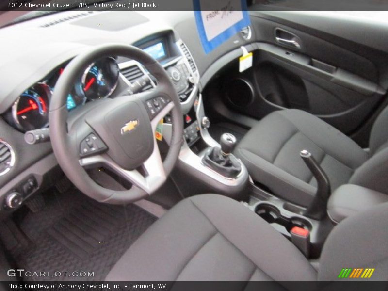 Jet Black Interior - 2012 Cruze LT/RS 