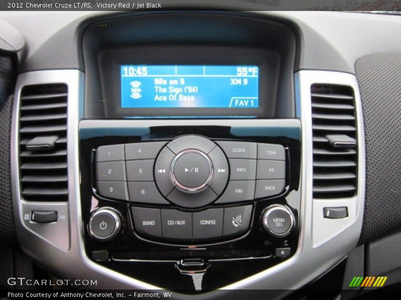 Controls of 2012 Cruze LT/RS