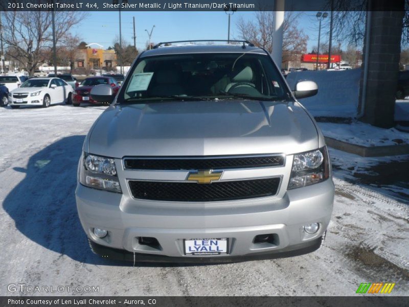 Sheer Silver Metallic / Light Titanium/Dark Titanium 2011 Chevrolet Tahoe LT 4x4