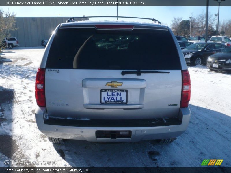 Sheer Silver Metallic / Light Titanium/Dark Titanium 2011 Chevrolet Tahoe LT 4x4