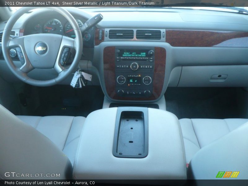 Sheer Silver Metallic / Light Titanium/Dark Titanium 2011 Chevrolet Tahoe LT 4x4