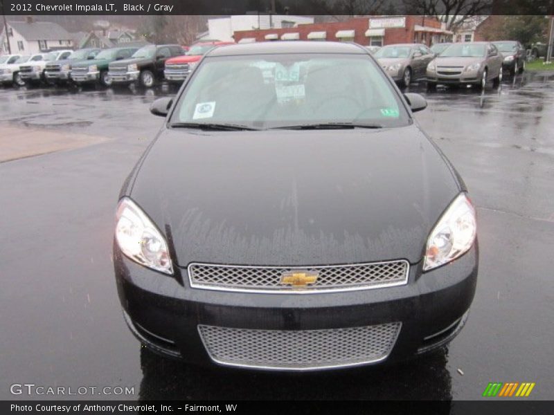 Black / Gray 2012 Chevrolet Impala LT