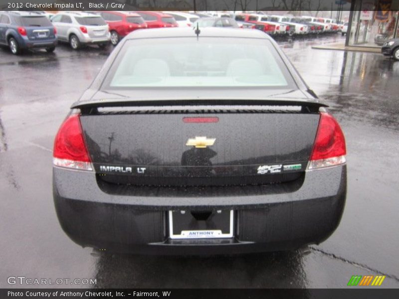 Black / Gray 2012 Chevrolet Impala LT