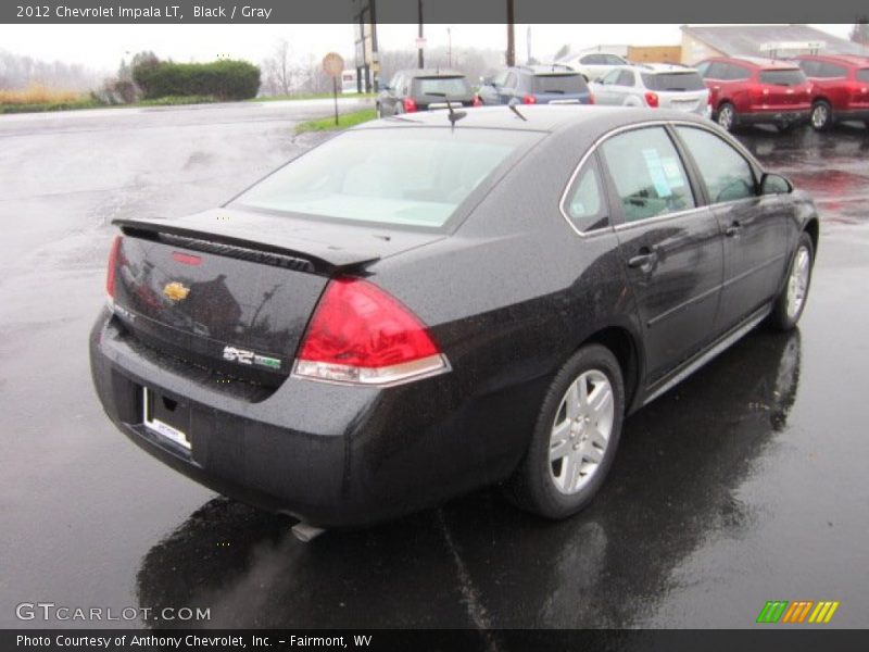 Black / Gray 2012 Chevrolet Impala LT