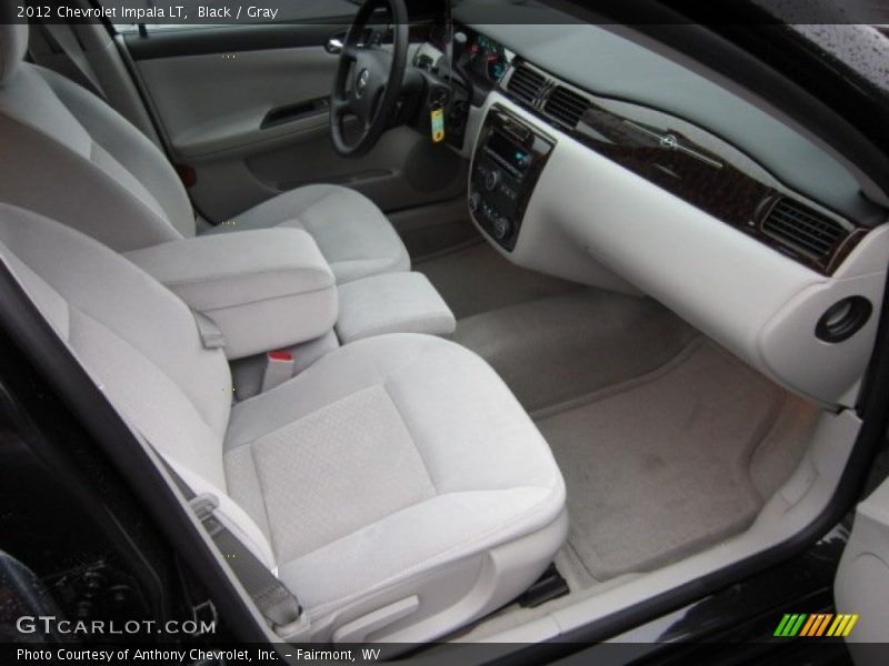 Black / Gray 2012 Chevrolet Impala LT