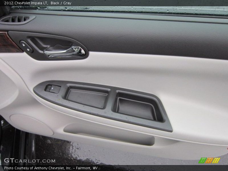 Black / Gray 2012 Chevrolet Impala LT