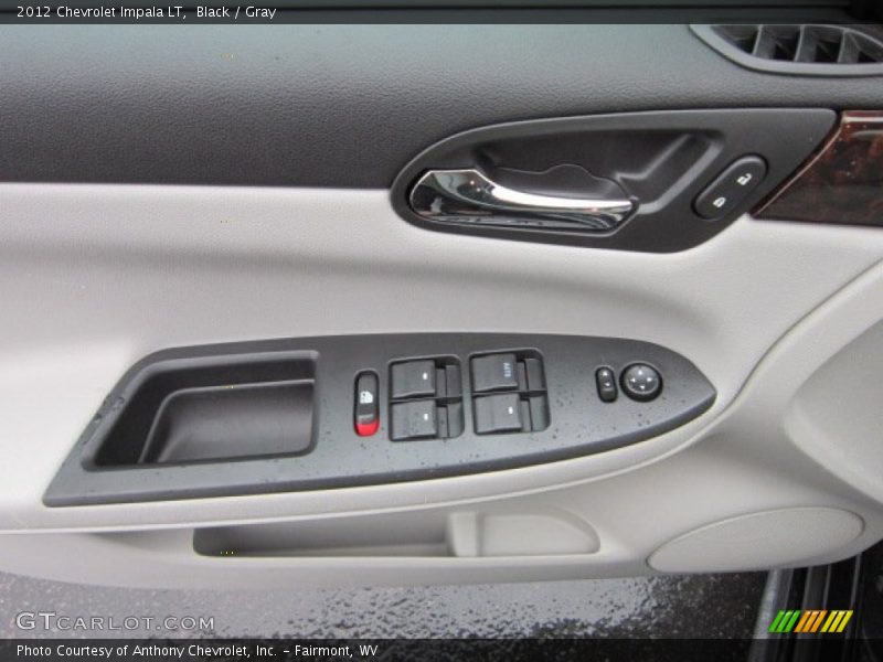Black / Gray 2012 Chevrolet Impala LT