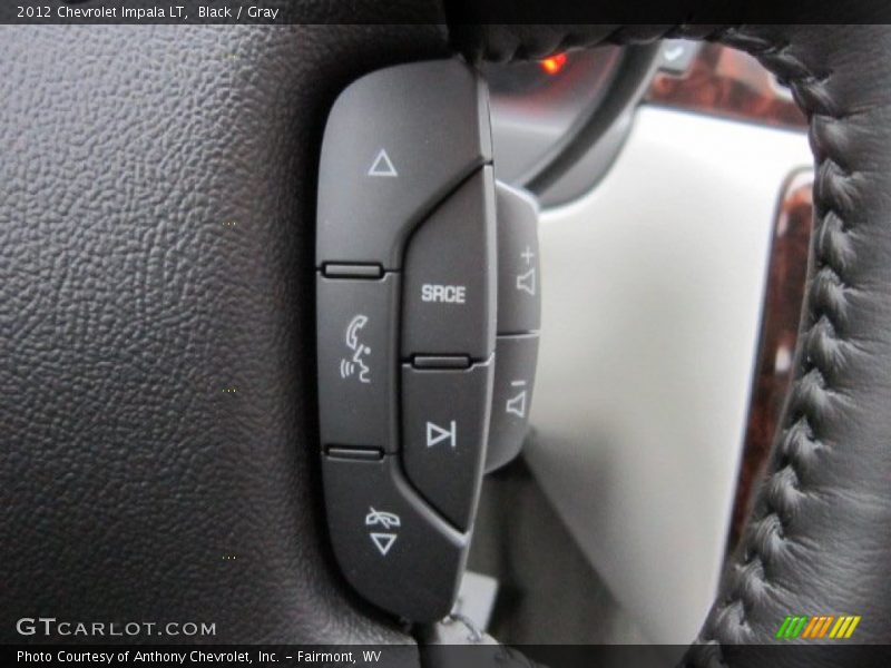 Black / Gray 2012 Chevrolet Impala LT