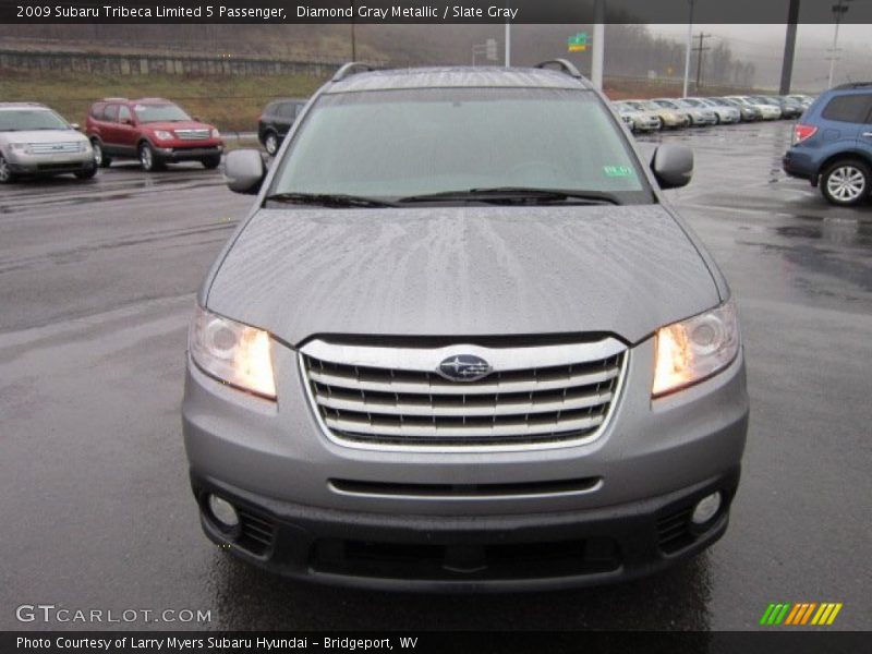 Diamond Gray Metallic / Slate Gray 2009 Subaru Tribeca Limited 5 Passenger