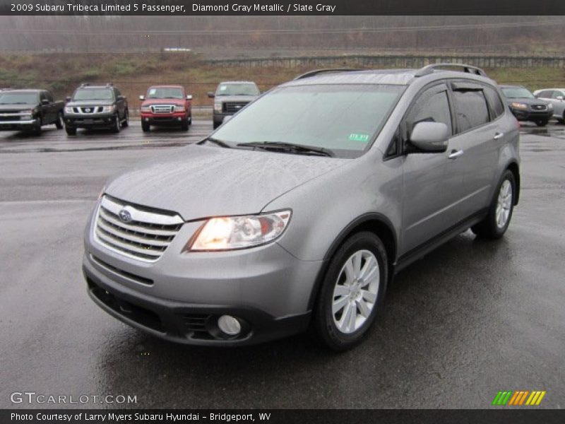 Diamond Gray Metallic / Slate Gray 2009 Subaru Tribeca Limited 5 Passenger