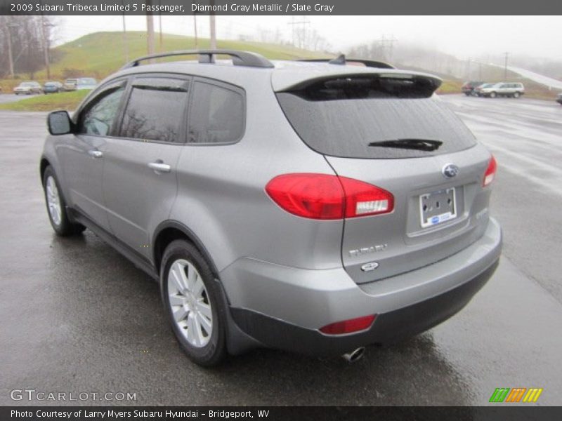 Diamond Gray Metallic / Slate Gray 2009 Subaru Tribeca Limited 5 Passenger