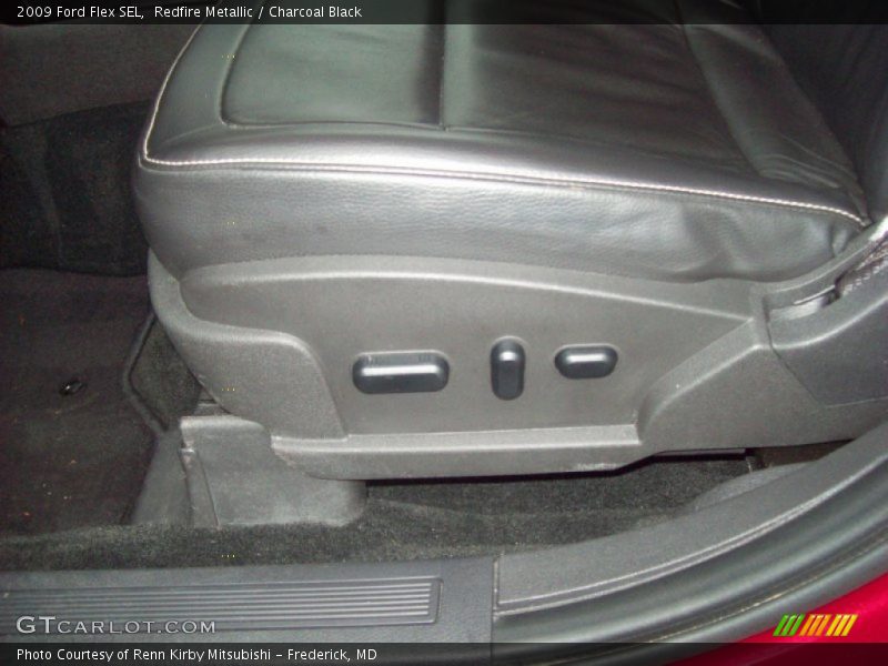Redfire Metallic / Charcoal Black 2009 Ford Flex SEL