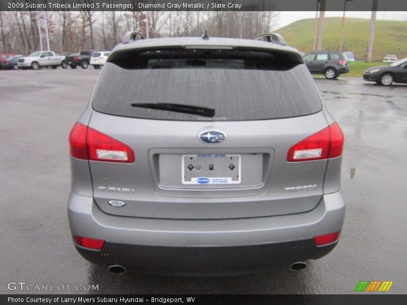 Diamond Gray Metallic / Slate Gray 2009 Subaru Tribeca Limited 5 Passenger